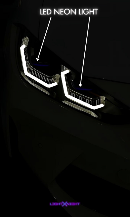 BMW M4Cs Neon Poster