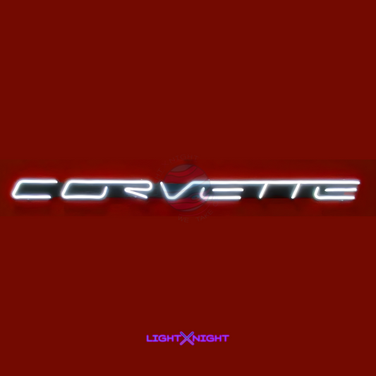 Corvette Font Neon Sign