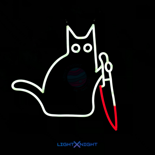 Cat Killer Neon Sign