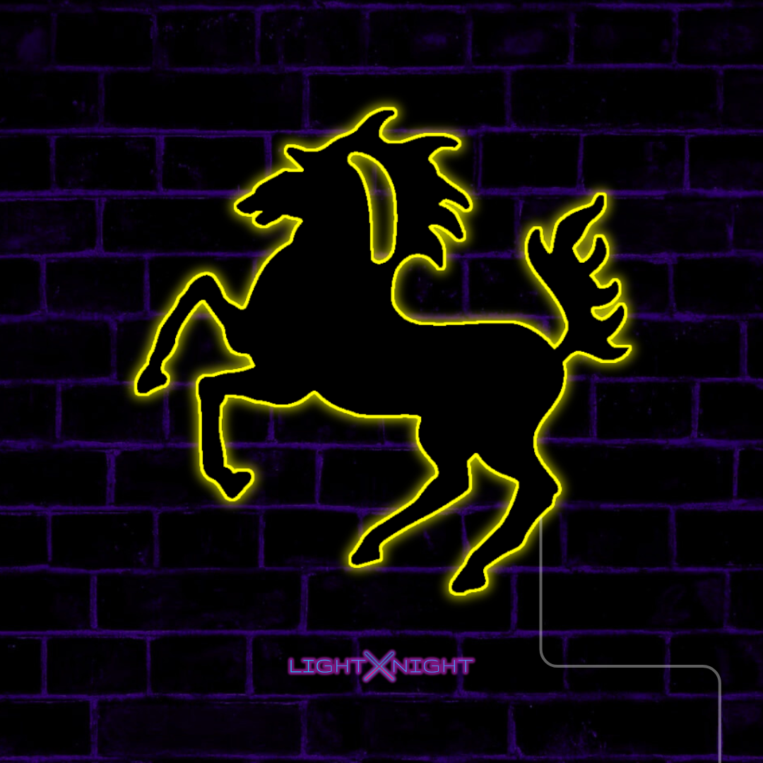 Stuttgart Horse Neon Sign
