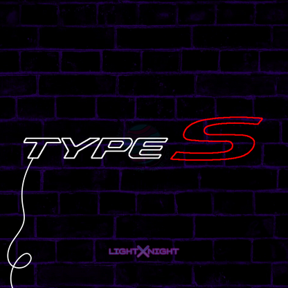 Honda Acura Type S Neon Sign
