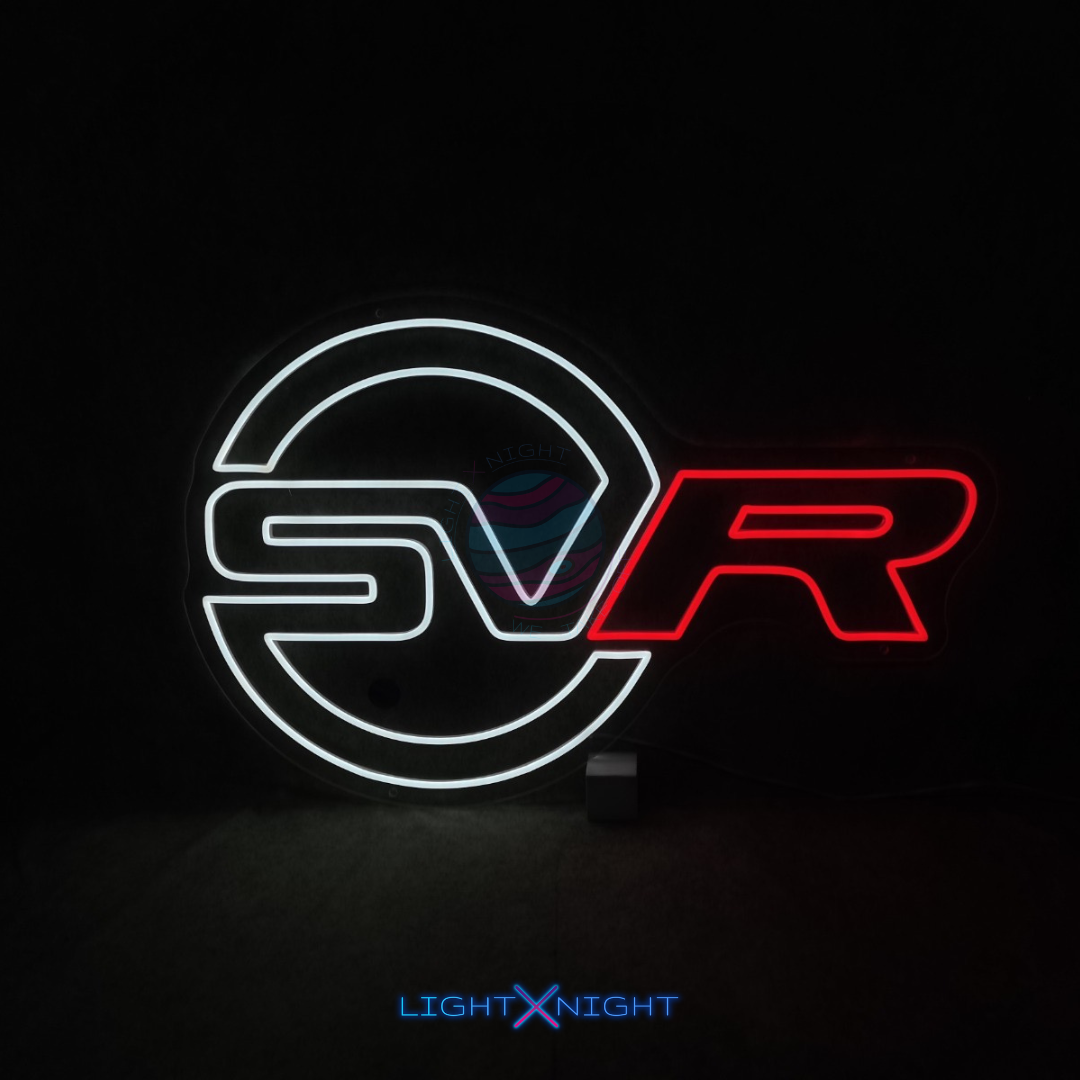 Range Rover SVR Neon Sign