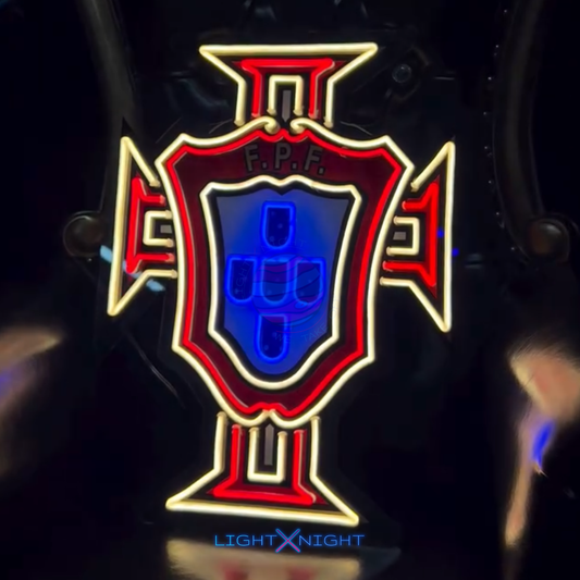 Portugal National Neon Sign