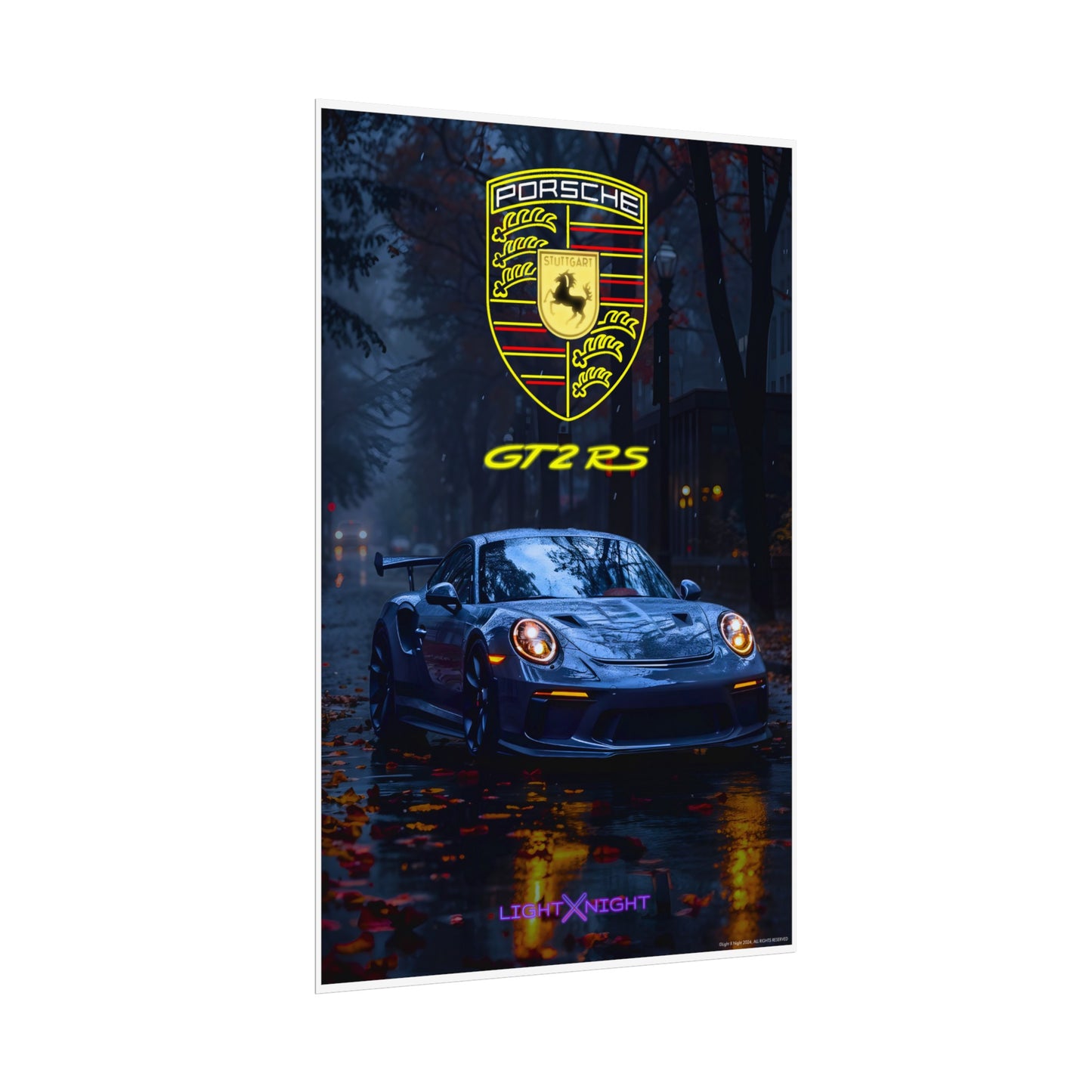 Porsche GT2 RS Poster