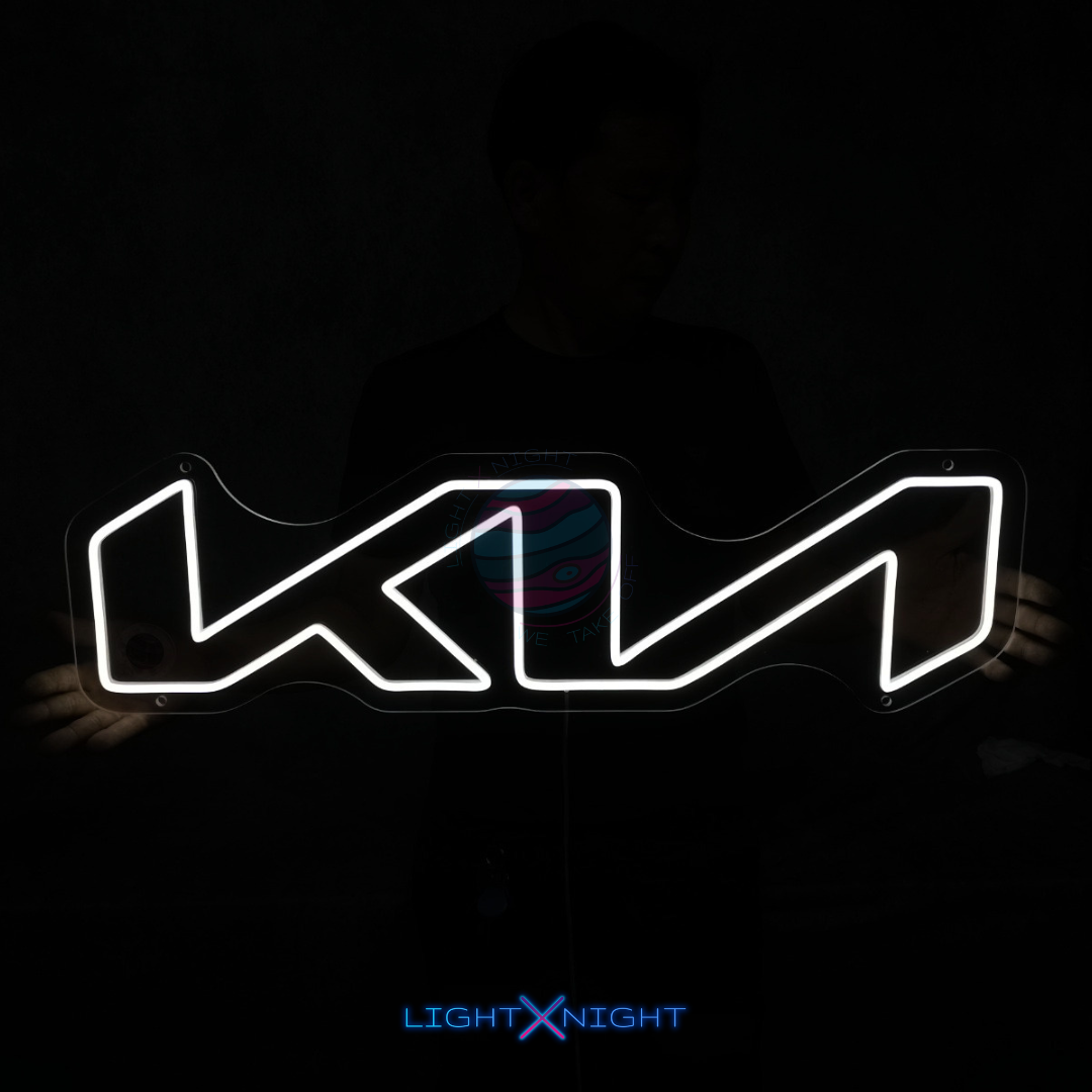 Kia Neon Sign