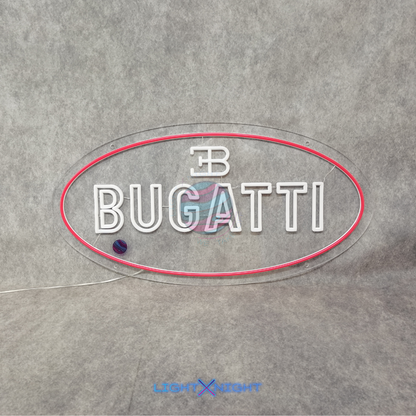 Bugatti Neon Sign