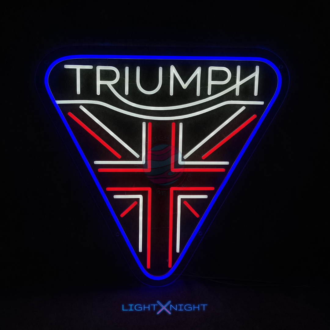 Triumph Neon Sign