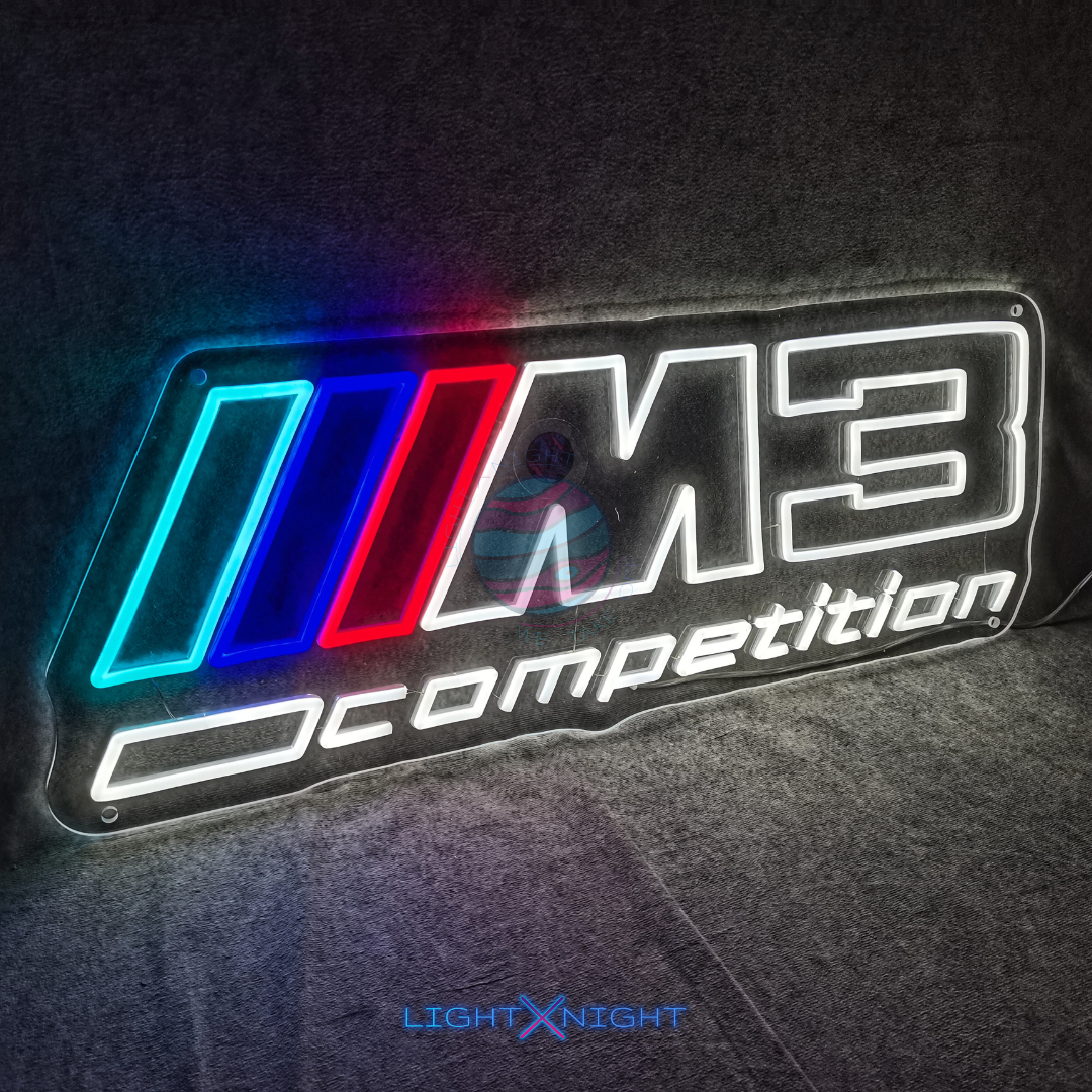 BMW M3 Competition Neon Sign