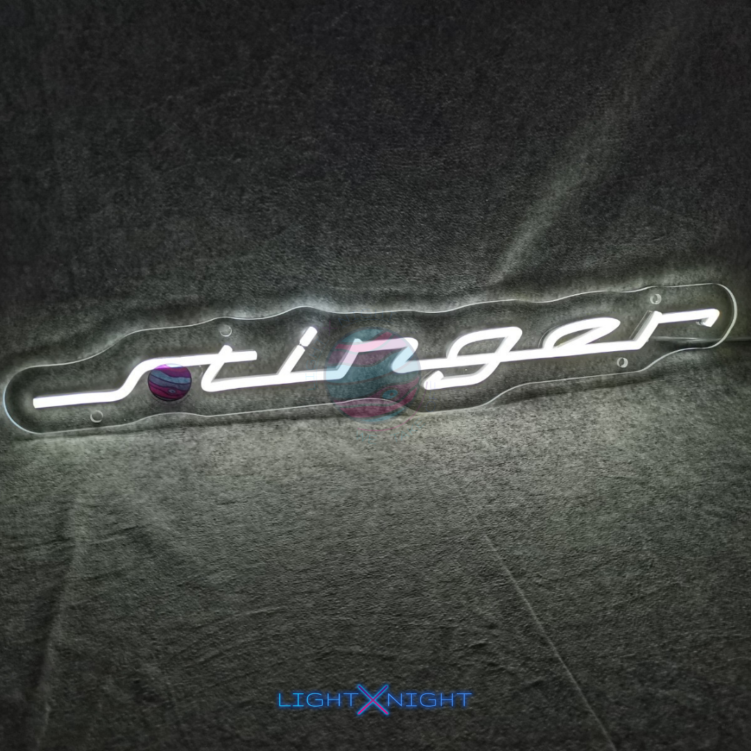 Kia Stinger Neon Sign