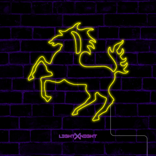 Stuttgart Horse Neon Sign