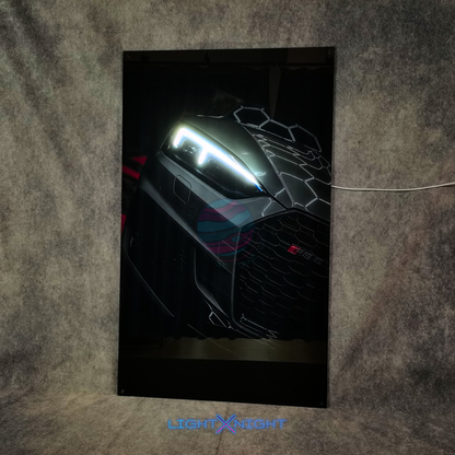 Audi RS5 Neon Poster