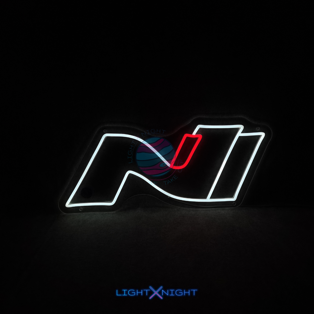 Hyundai N Neon Sign
