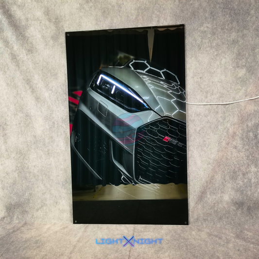 Audi RS5 Neon Poster