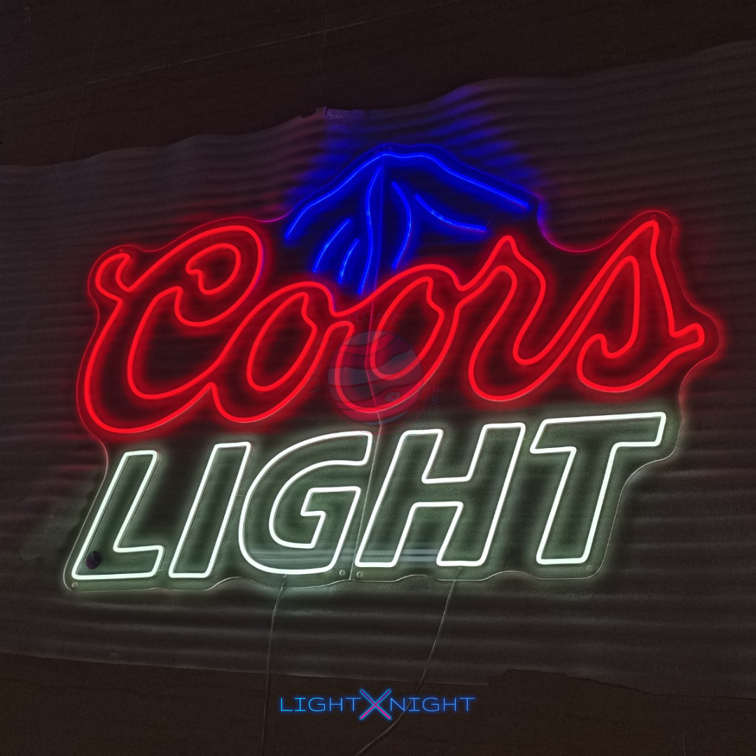 Coors Light Neon Sign