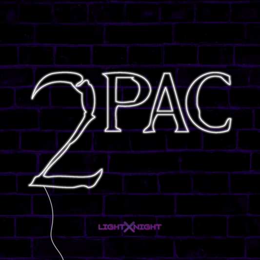 2Pac Neon Sign
