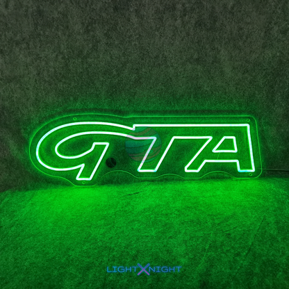 Alfa Romeo GTA Neon Sign