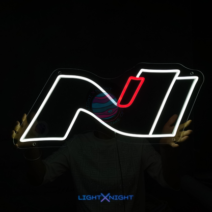 Hyundai N Neon Sign