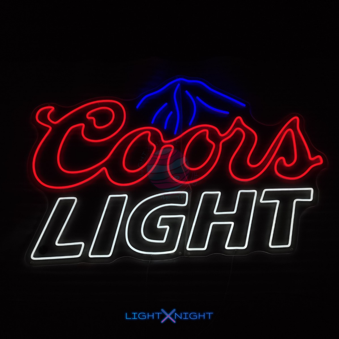 Coors Light Neon Sign