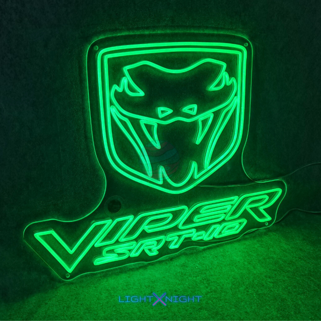 Dodge Viper SRT-10 Neon Sign