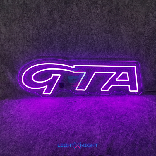 Alfa Romeo GTA Neon Sign