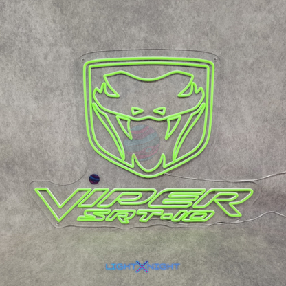 Dodge Viper SRT-10 Neon Sign