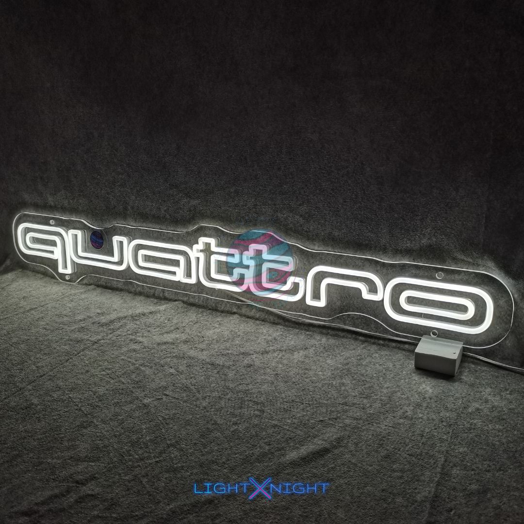 Audi Quattro Neon Sign
