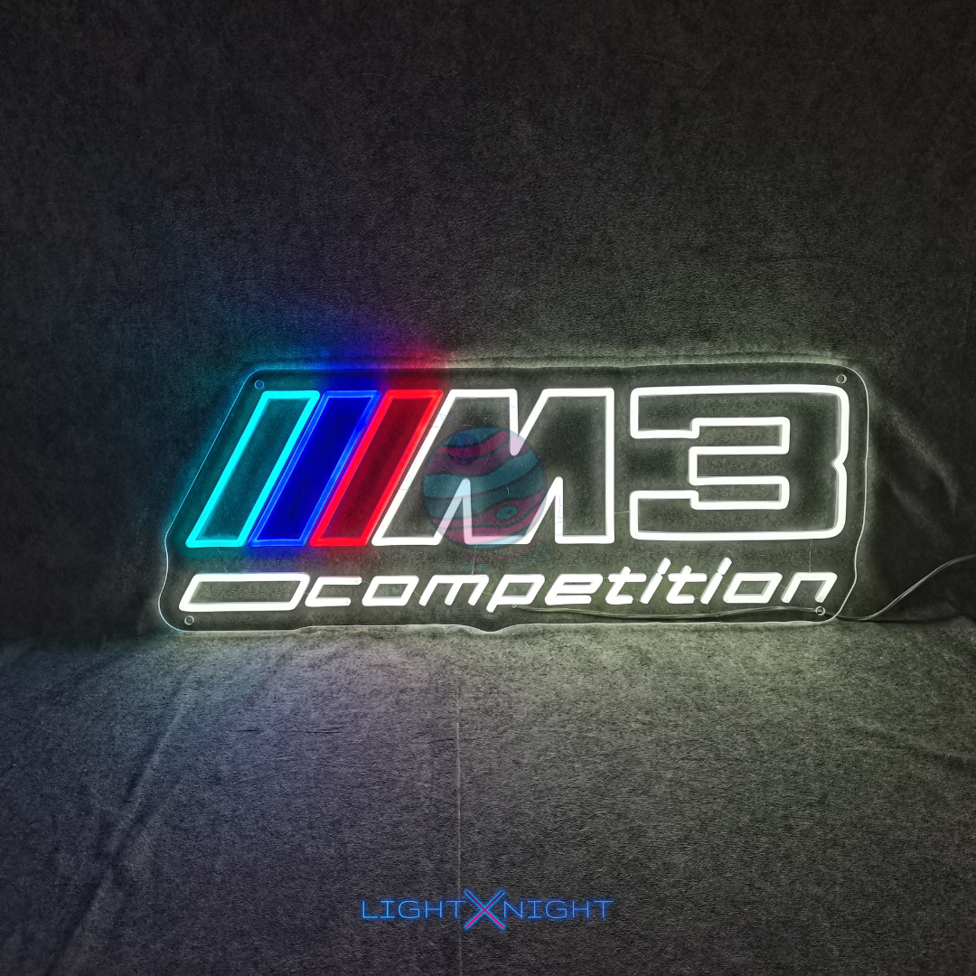 BMW M3 Competition Neon Sign