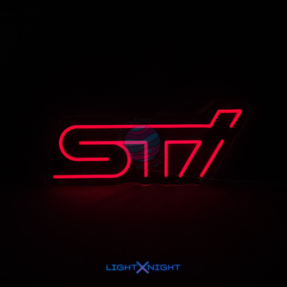 Subaru STI Neon Sign