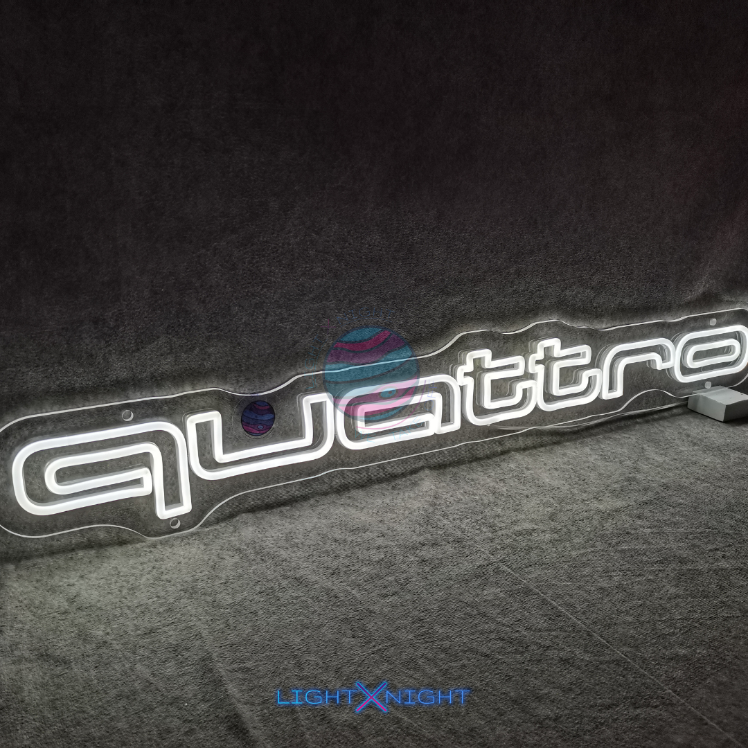 Audi Quattro Neon Sign
