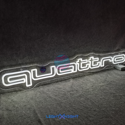 Audi Quattro Neon Sign