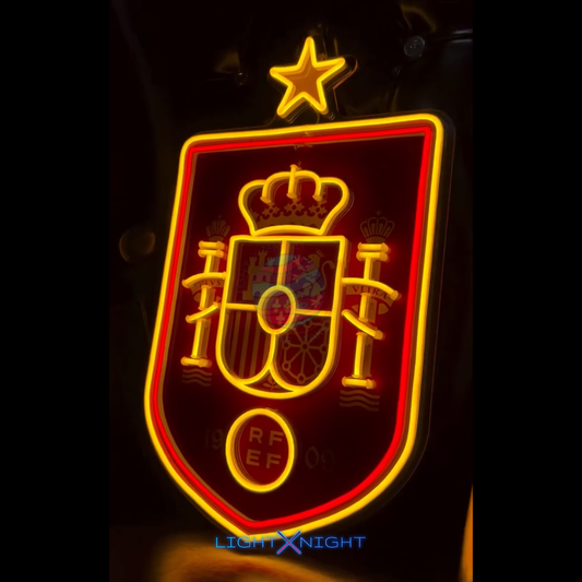 Spain National Neon Sign