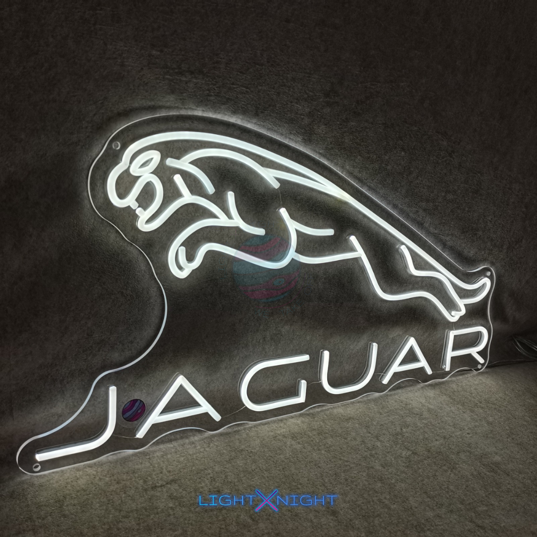 Jaguar Neon Sign, Jaguar Led Neon Sign, Jaguar Neon Light