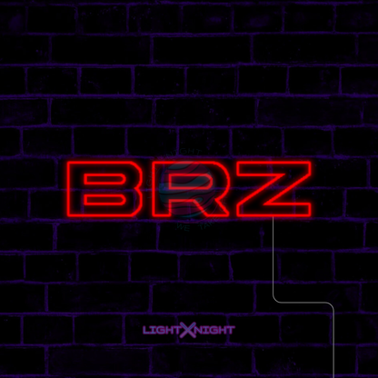 Subaru BRZ Neon Sign 