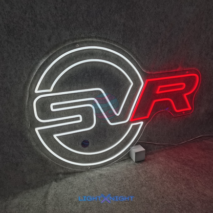 Range Rover SVR Neon Sign