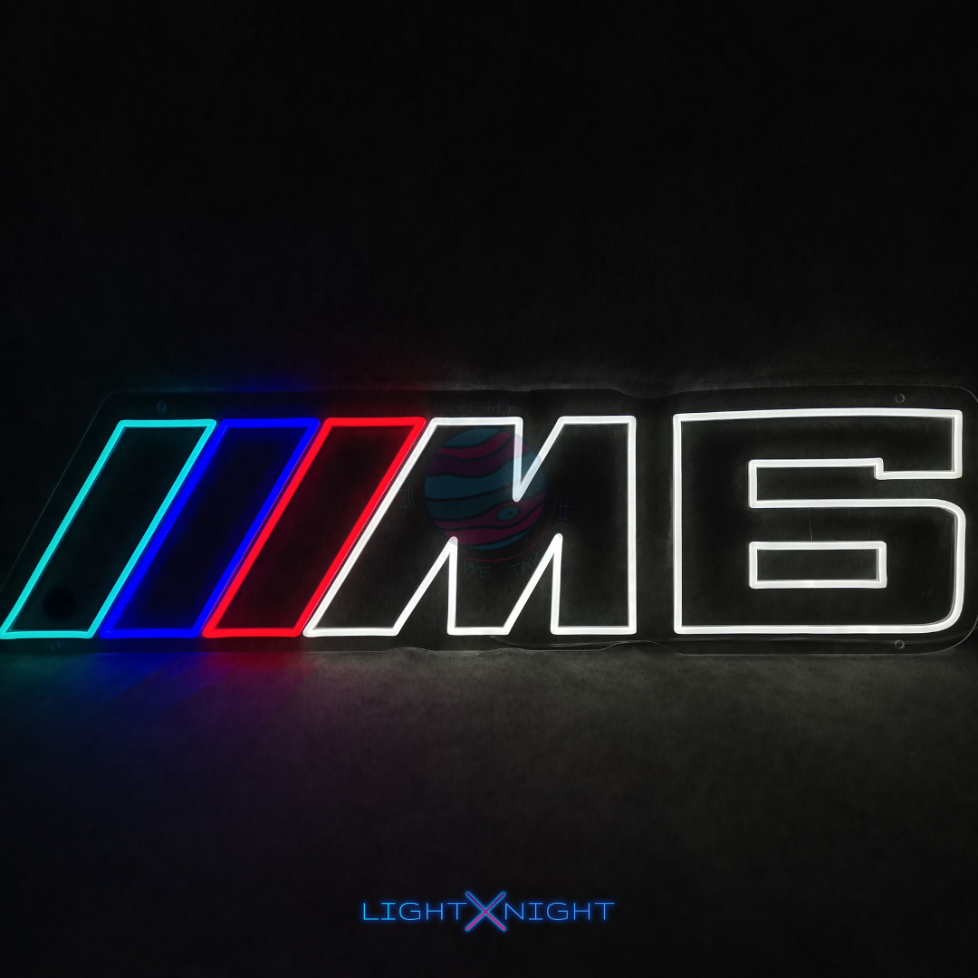 BMW M6 Neon Sign