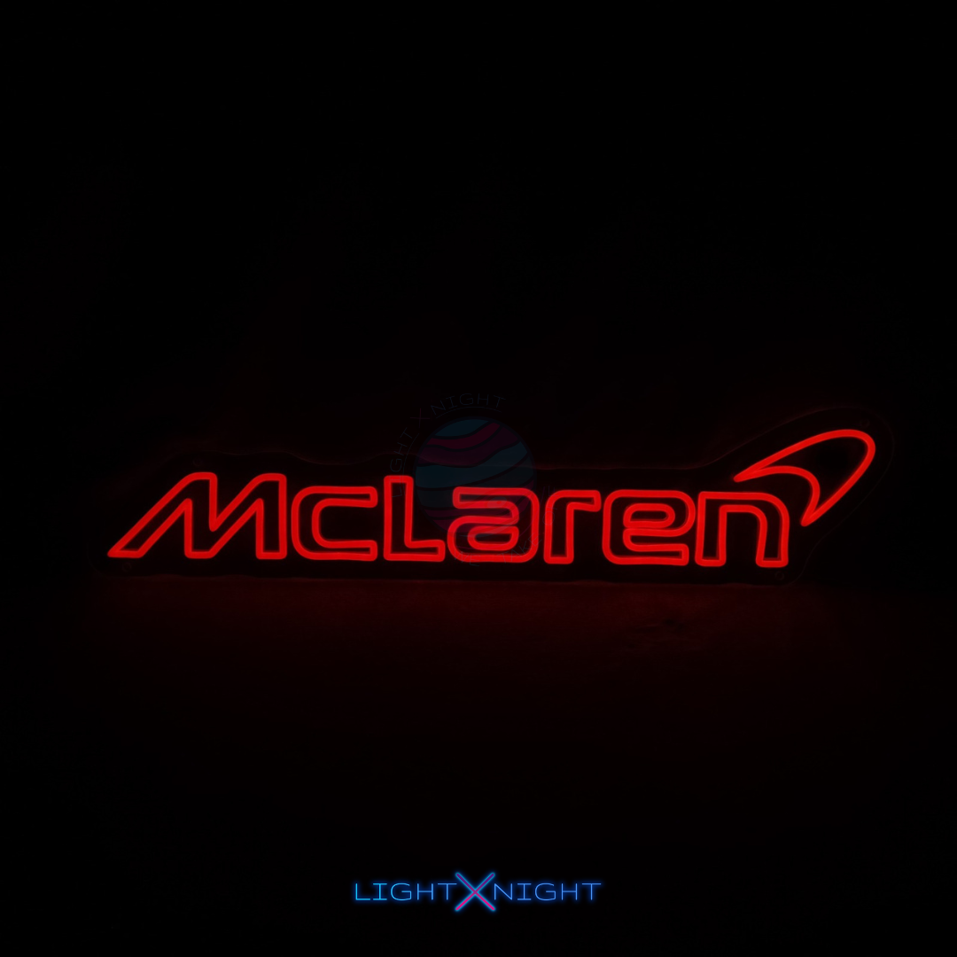 McLaren Neon Sign, McLaren Led Neon Sign, McLaren Neon Light