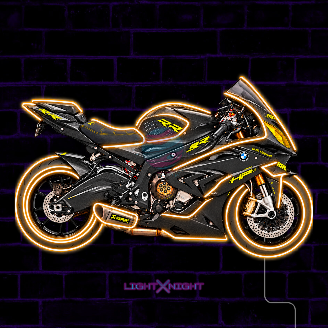 AJ BMW S1000RR Neon Sign