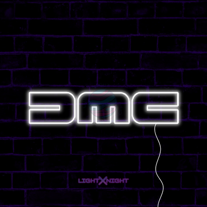 DeLorean Motor Company Neon Sign, DMC Neon Sign