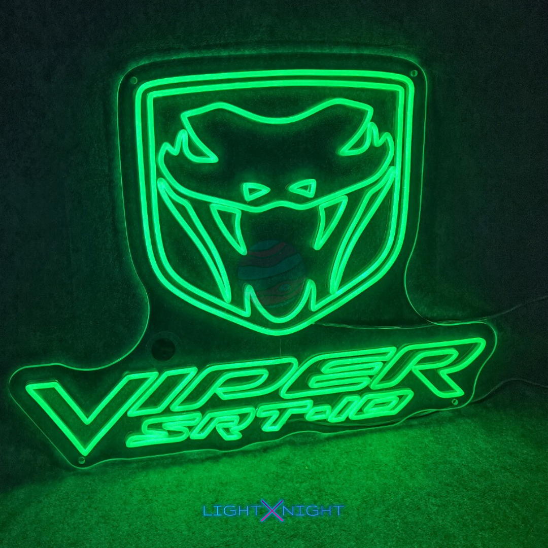 Dodge Viper SRT-10 Neon Sign
