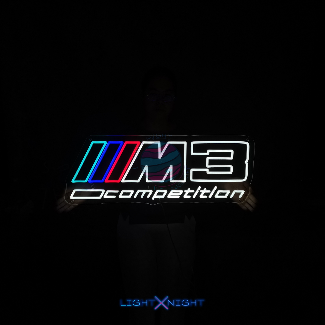 BMW M3 Competition Neon Sign