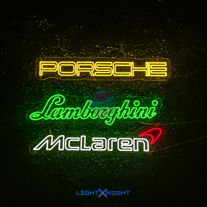 Lamborghini Neon Sign
