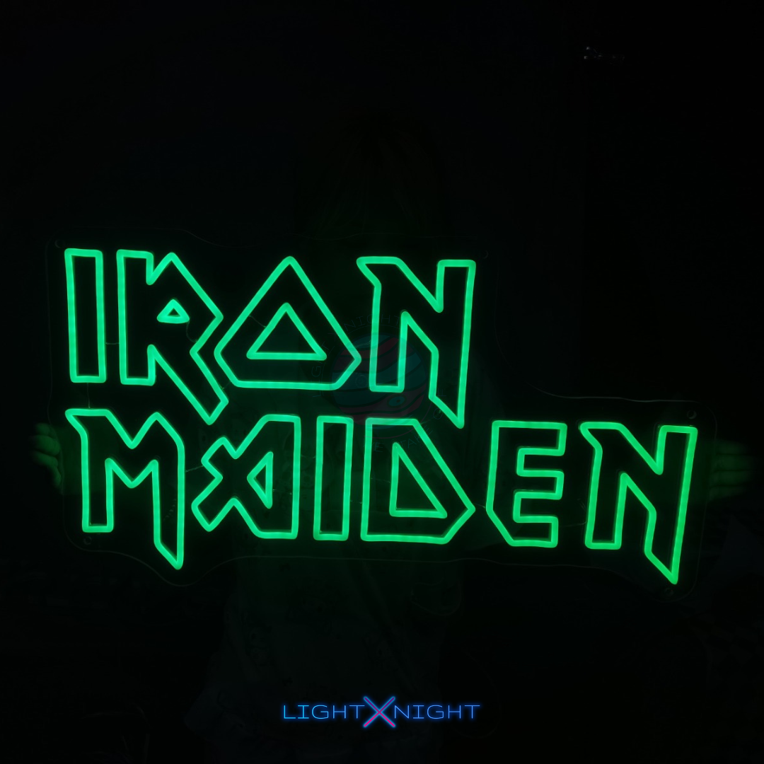 Iron Maiden Neon Sign