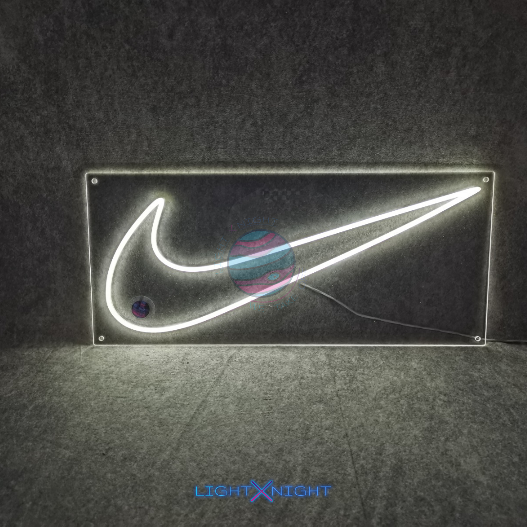 “Swoosh" Frame Neon Sign