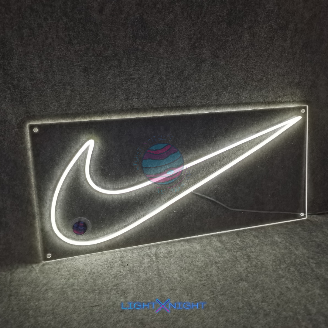 “Swoosh" Frame Neon Sign
