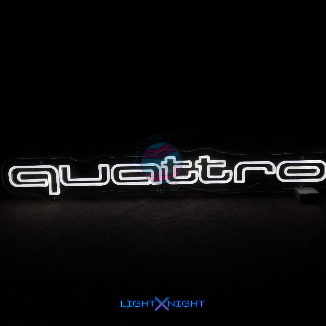 Audi Quattro Neon Sign