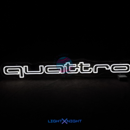 Audi Quattro Neon Sign