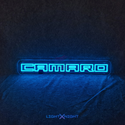 Chevrolet Camaro Font Neon Sign