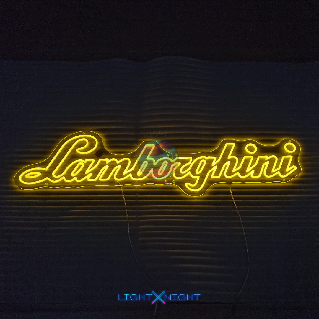 Lamborghini Neon Sign