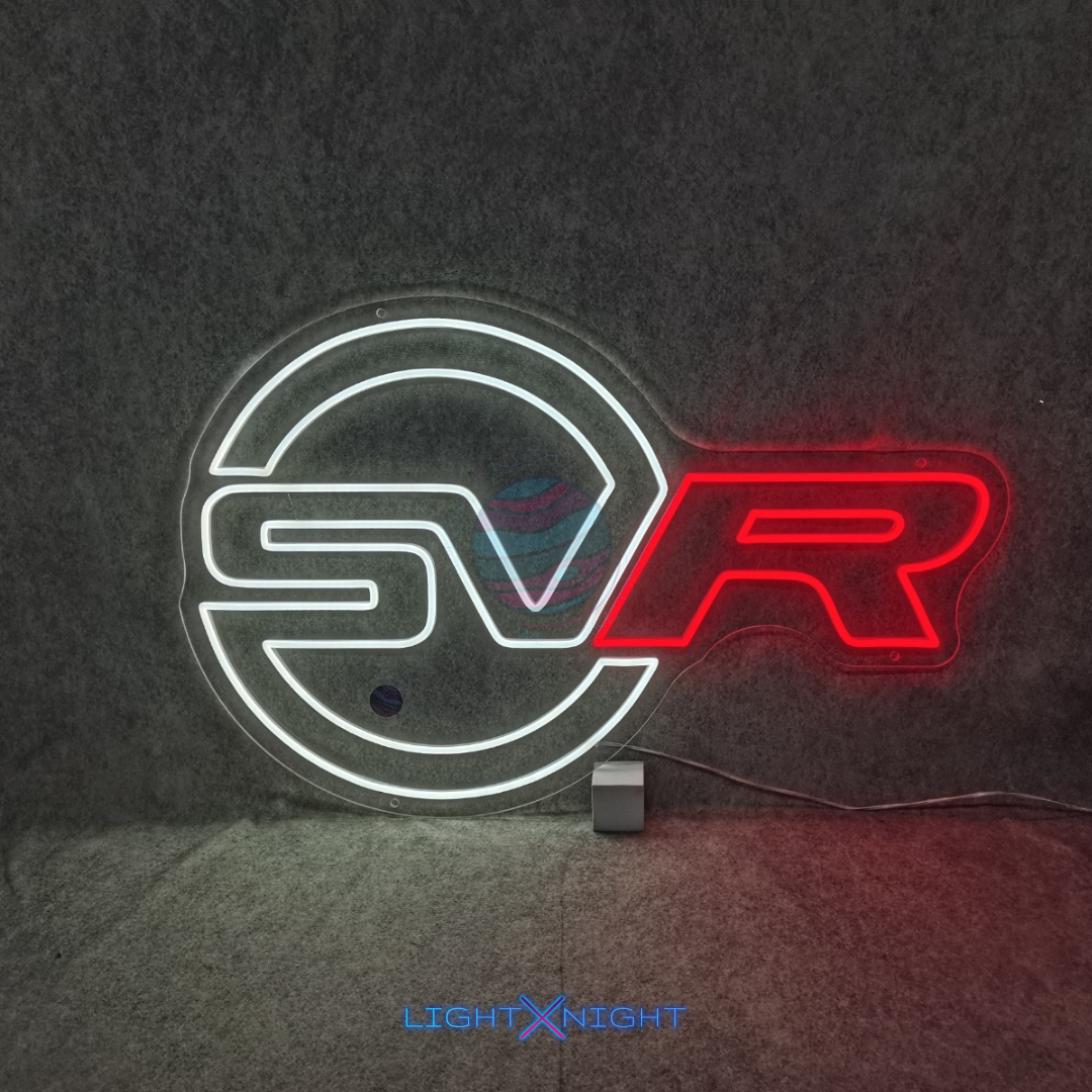 Range Rover SVR Neon Sign