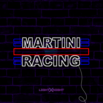 Martini Racing Neon Sign